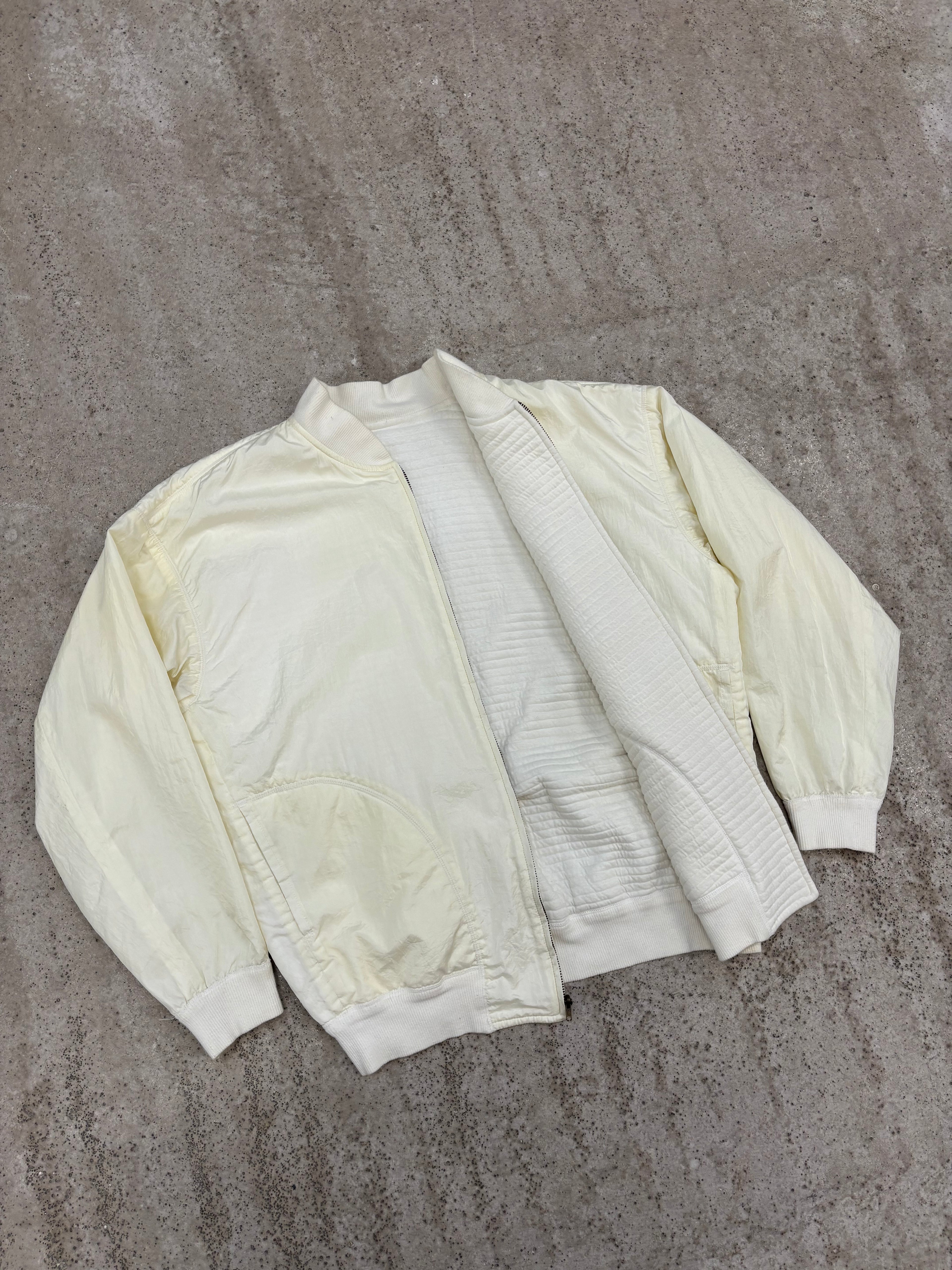 1980's Issey Miyake Reversible Nylon Light Bomber With Cotton Padding