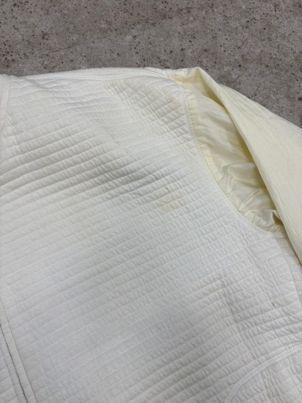 1980's Issey Miyake Reversible Nylon Light Bomber With Cotton Padding