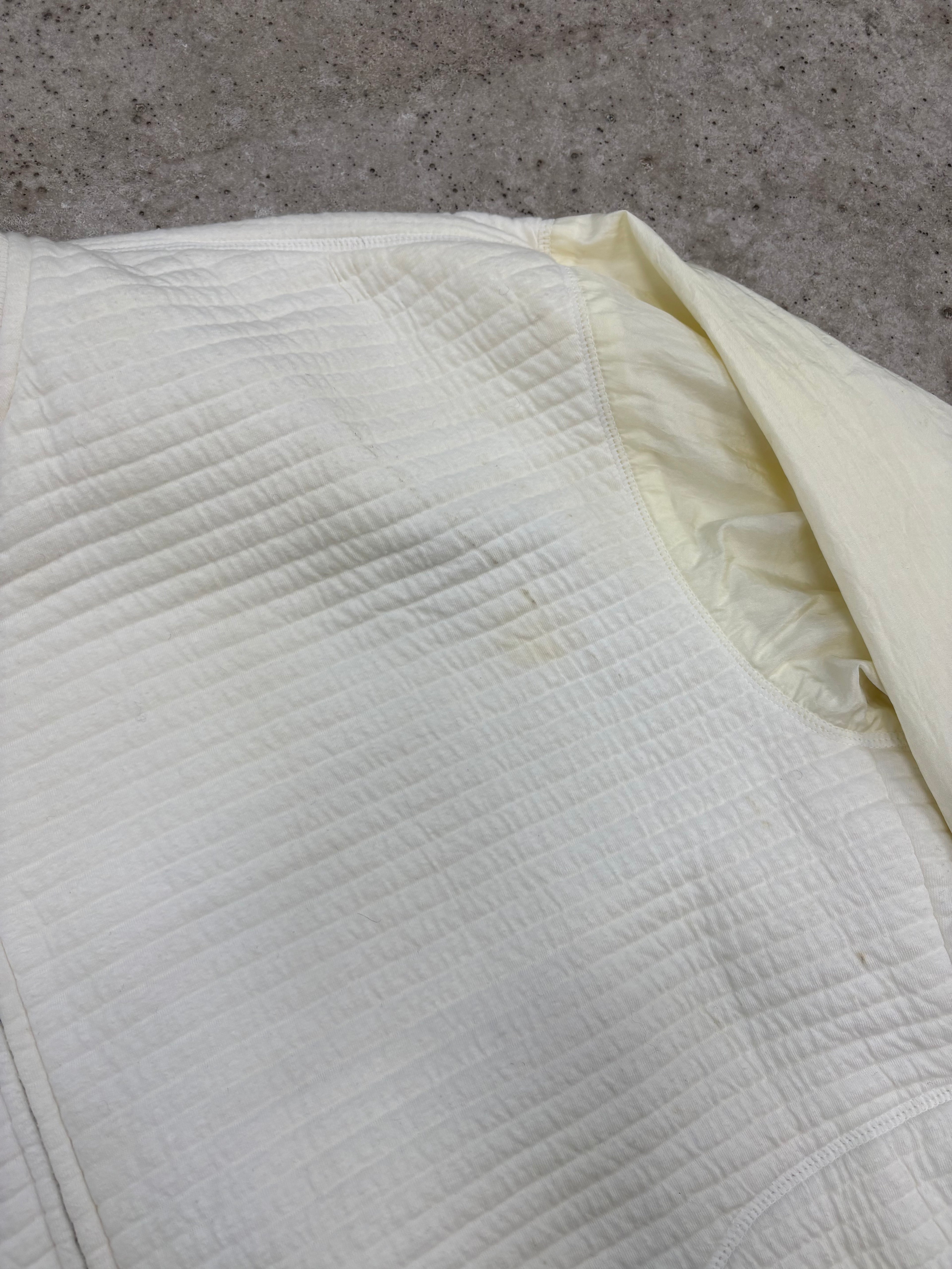 1980's Issey Miyake Reversible Nylon Light Bomber With Cotton Padding