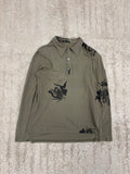 1995 Helmut Lang Phoenix Polo Longsleeve With Sleeve Pocket