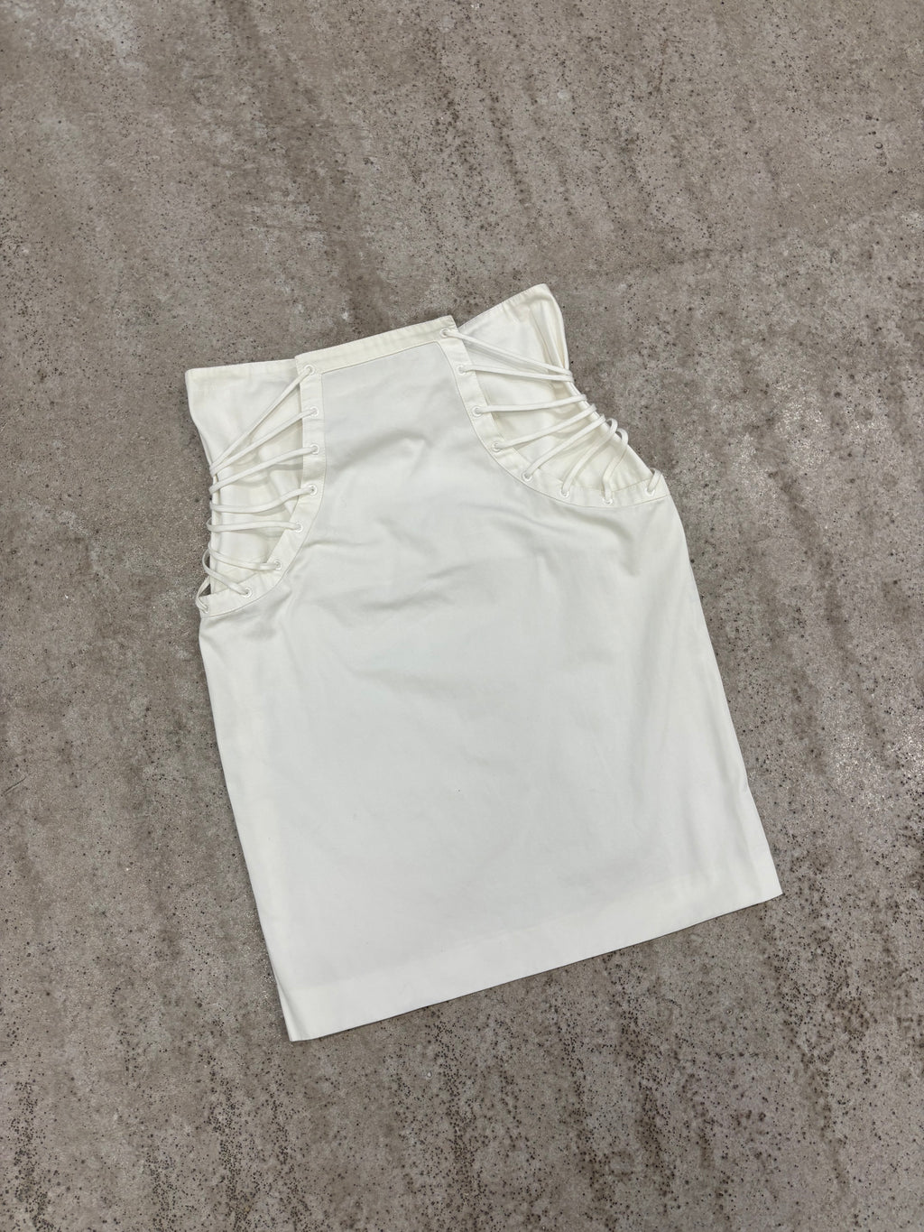 1990's Alexander McQueen Corseted Skirt