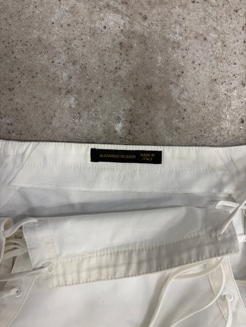 1990's Alexander McQueen Corseted Skirt