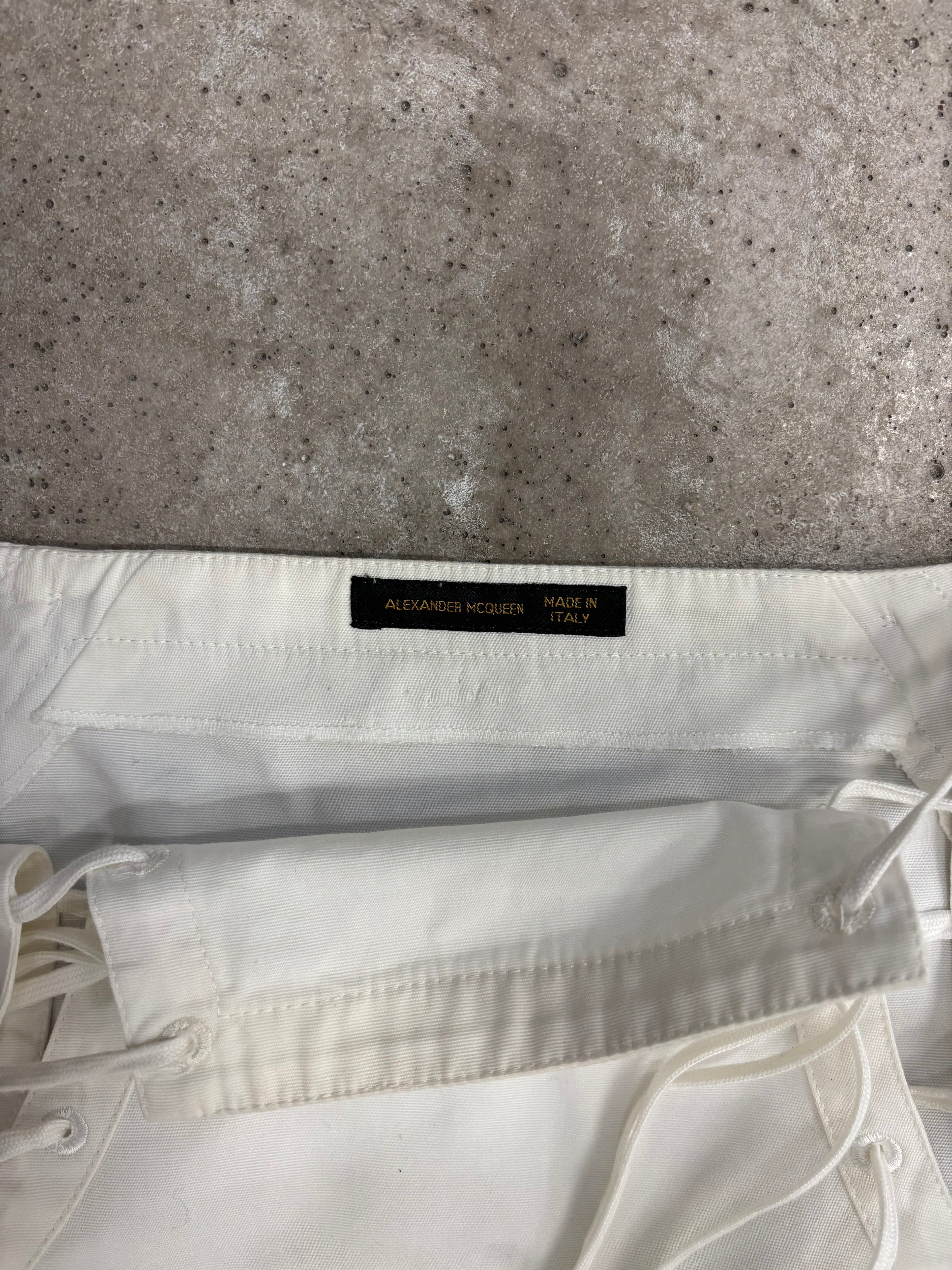 1990's Alexander McQueen Corseted Skirt