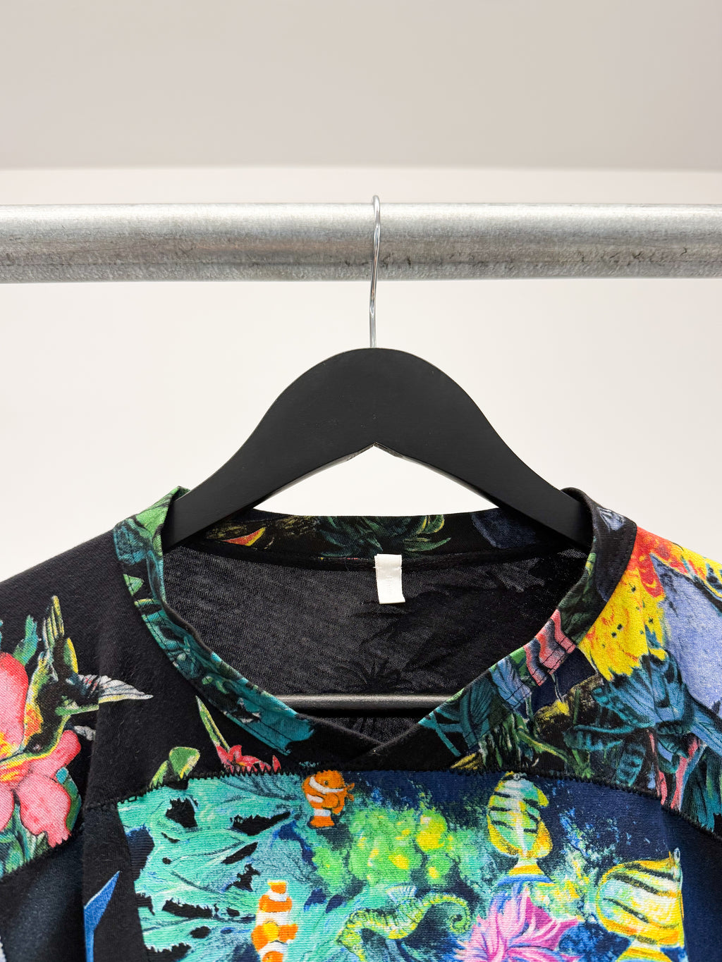 SS2003 Balenciaga by Nicolas Ghesquière Scuba Dress With Plastisol Strips