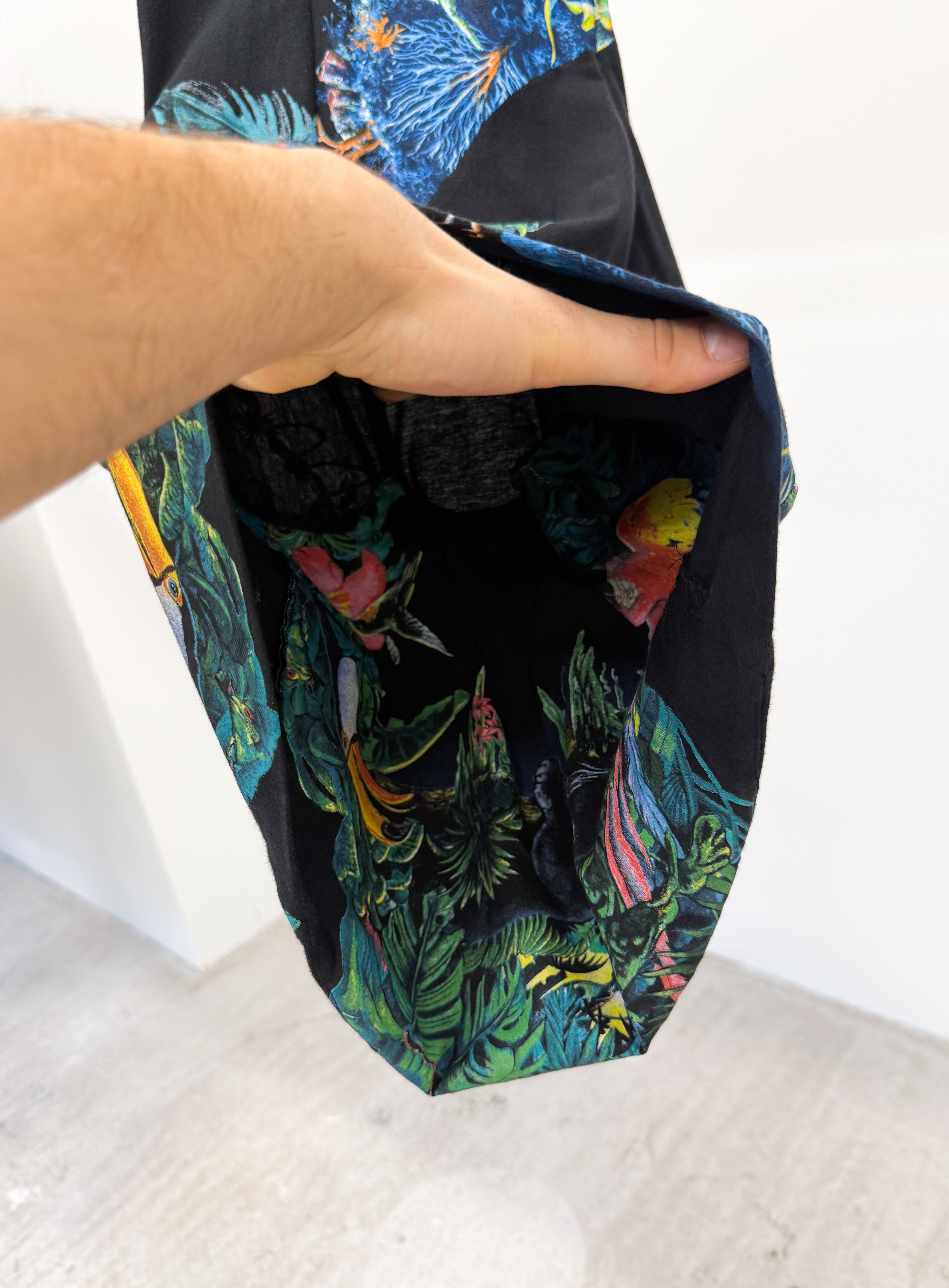 SS2003 Balenciaga by Nicolas Ghesquière Scuba Dress With Plastisol Strips