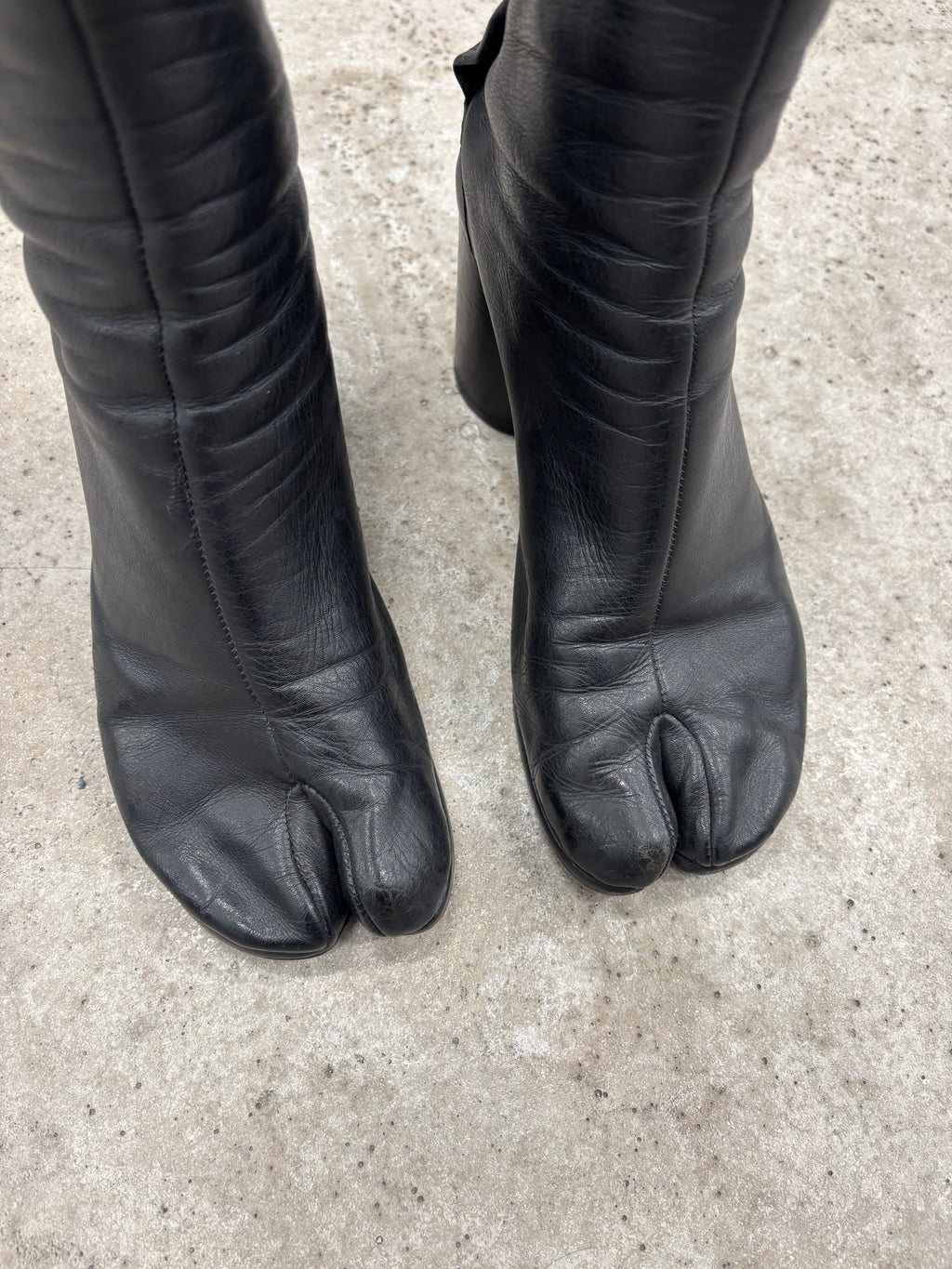 AW1996 Martin Margiela Leather Tabi Boots EU38